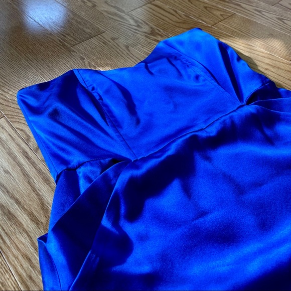 Mason by Michelle 100% silk bustier mini dress - Picture 9 of 12